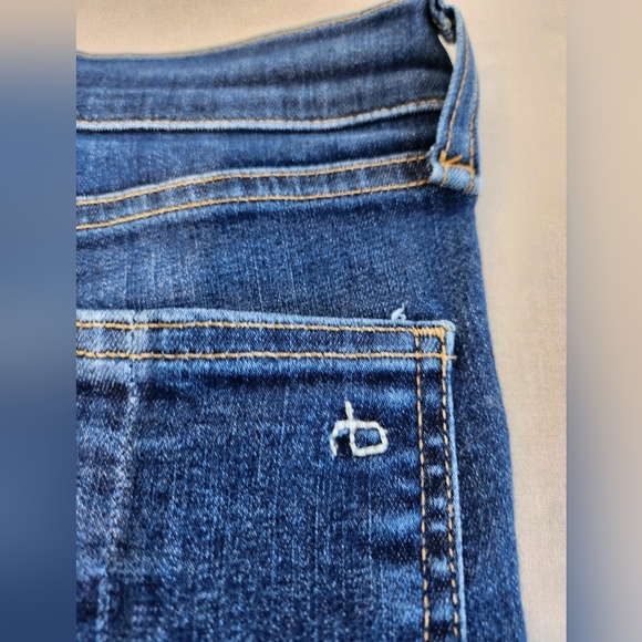 Rag & Bone Blue Skinny Jeans size 28 - Picture 5 of 9